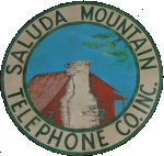 saluda mtn telephone sign